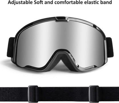Motocross Goggles for Adult ATV, Motorcycle, Dirtbike & Offroad