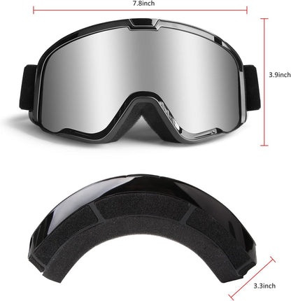 Motocross Goggles for Adult ATV, Motorcycle, Dirtbike & Offroad