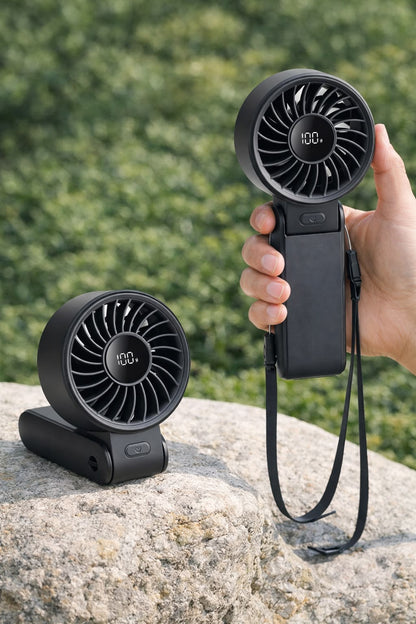 AirFrais225 - Ventilateur de Cou Portable | Fraîcheur Instantanée Sans Mains