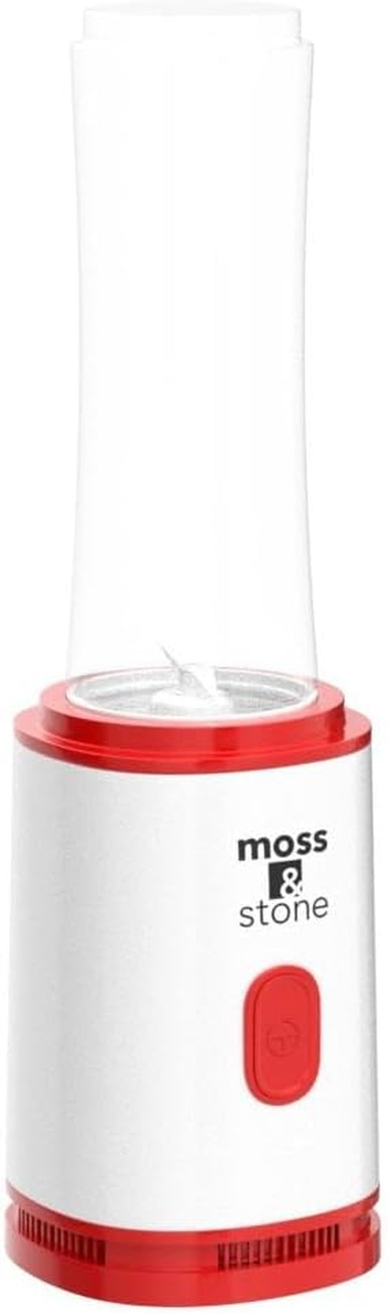 Single Serve Blender, White & Red, 20 Oz